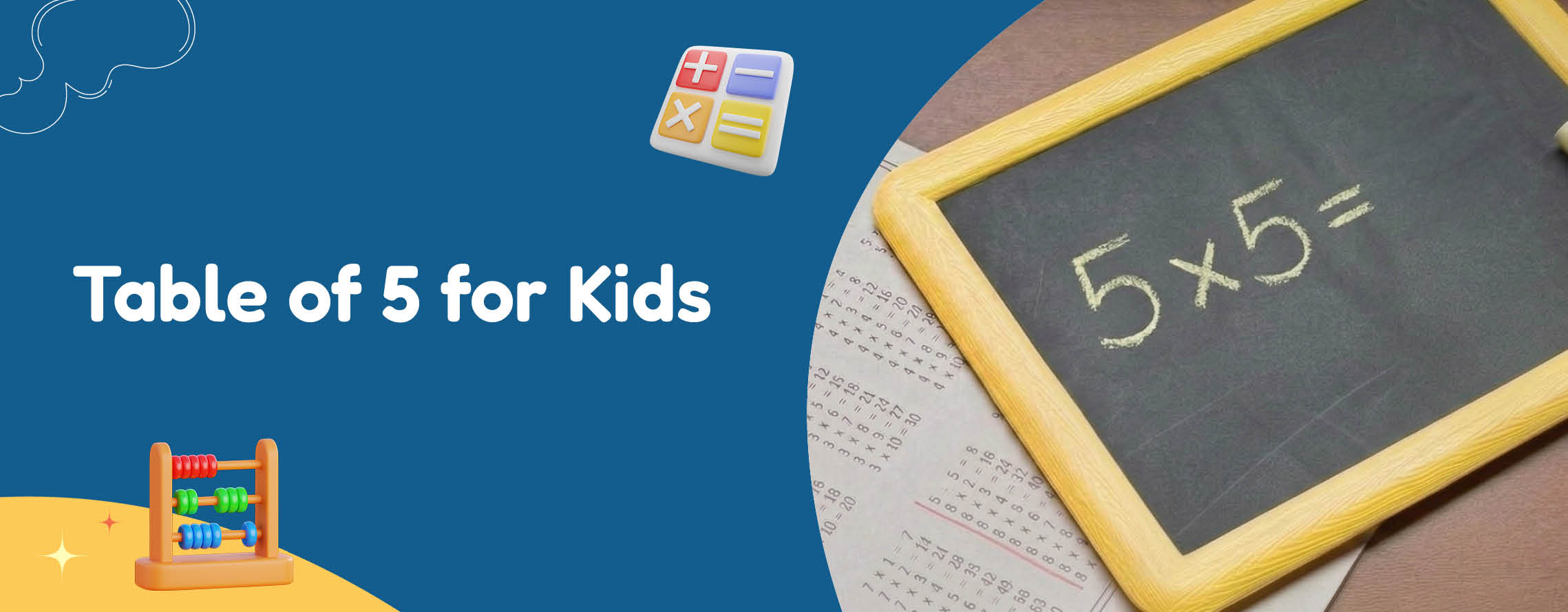 Table of 5 Explained for Kids: Tips, Tricks & Practice
